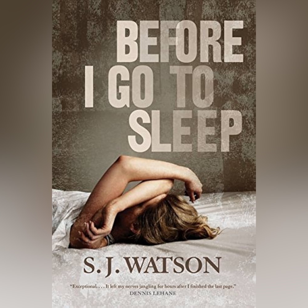 2/$25 Before I Go to Sleep by S. J. Watson — Brown Cover paperback